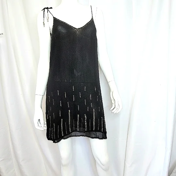 gypsy black dress Goan Wrap Dress / Black